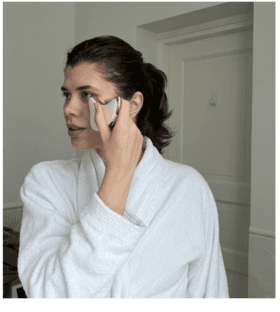An unboxed set of skincare products